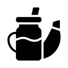smoothie glyph icon