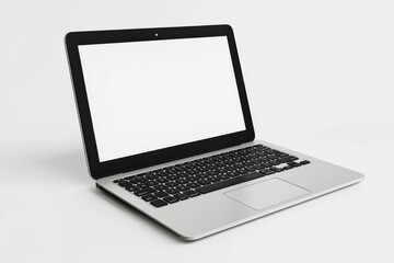 Laptop Mockup on Isolated white background created with Generative AI