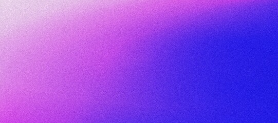 Vibrant Blue and Purple Gradient with Abstract Glowing Light and Noise Texture - 8K Quality