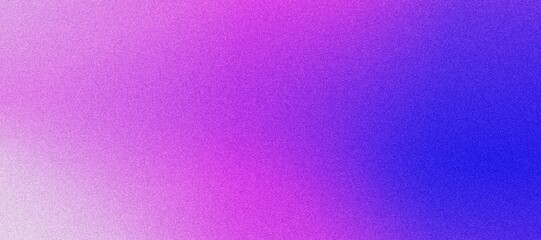 Vibrant Blue and Purple Gradient with Abstract Glowing Light and Noise Texture - 8K Quality