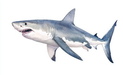 Obraz premium Print, web, textile, and souvenir designs can be created using this watercolor illustration.