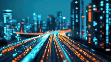 Cutting edge technology analyzing real time traffic data to enable data driven decision making and optimize city infrastructure transportation flow and urban management for enhanced mobility