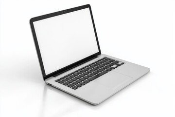 Laptop Mockup on Isolated white background created with Generative AI