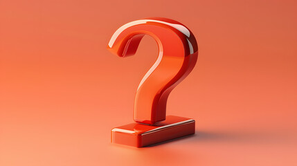 Question Mark Icon thinking icons 3d Cartoon