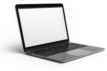 Laptop Mockup on Isolated white background created with Generative AI