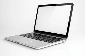 Laptop Mockup on Isolated white background created with Generative AI