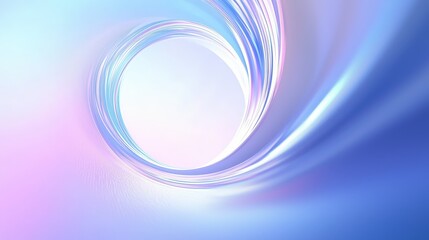 Abstract swirl in blue hues