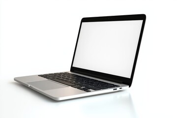 Laptop Mockup on Isolated white background created with Generative AI