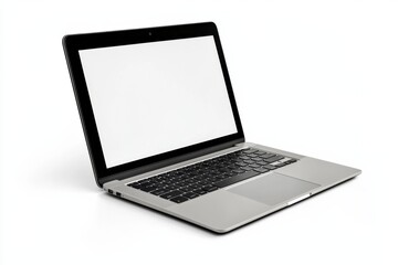 Laptop Mockup on Isolated white background created with Generative AI