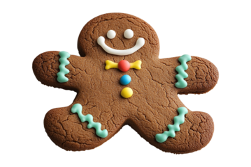 Gingerbread, clear background