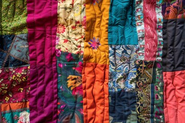 Colorful Patchwork Quilt