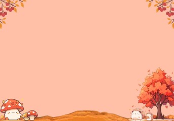 Beautiful background pictures according to various festivals and seasons