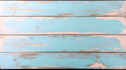Fototapeta premium A rustic wooden panel background with vertical planks in a mix of pastel shades, including blue, pink, yellow, and lavender.