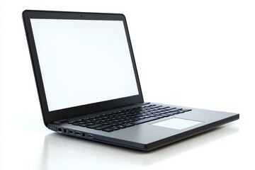 Laptop Mockup on Isolated white background created with Generative AI