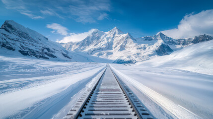 A breathtaking aerial shot capturing the stunning landscape of Switzerland with rolling hills, picturesque villages, and snow-capped mountains under a clear blue sky.