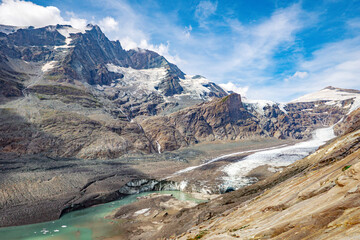 Grossglockner, Austria: The Pasterze Glacier in Hohe Tauern N.P. (High Tauern National Park)