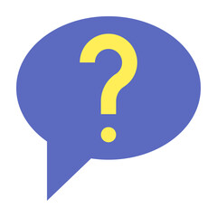 Questions Vector Flat Icon Design