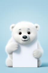 Crying polar bear animal mammal white.