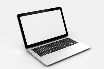 Laptop Mockup on Isolated white background created with Generative AI