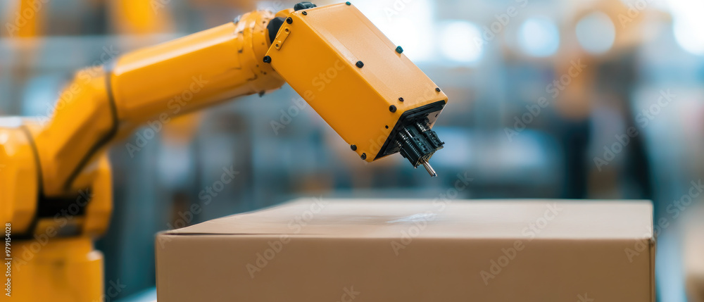 Poster explore how an ai system enhances quality control in manufacturing, utilizing machine learning for e