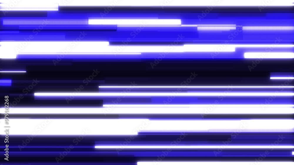 Aufkleber 4k video abstract background animated glowing high tech lines and copy space.