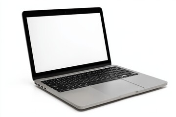 Laptop Mockup on Isolated white background created with Generative AI