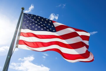 USA stock flag independence patriotism.