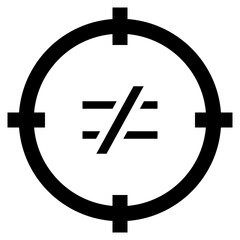 not equal,shapes and symbols,mathematics symbols,maths,sign.svg