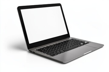 Laptop Mockup on Isolated white background created with Generative AI