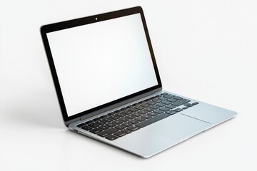 Laptop Mockup on Isolated white background created with Generative AI