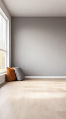Cozy corner in a modern home with natural light highlighting a minimalist design in a serene room during the daytime
