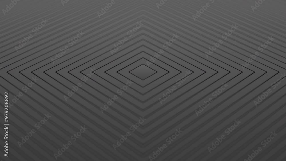 Poster top view on square blinds oscillation with color waves with shallow dof. minimal clean corporate bac