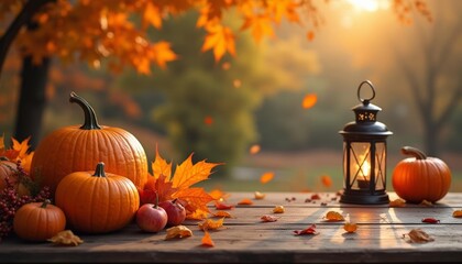  Autumns warm embrace captured in a cozy scene