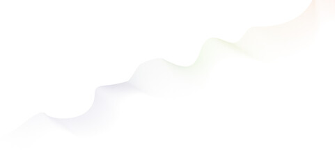 Abstract background with waves for banner.Stylized line art background. Vector background with lines isolated on white and orange gradient. Curved wavy line, smooth stripe.Vector illustration.