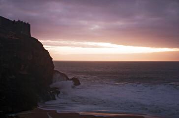 Cliffs and Atlantic coast in Portugal