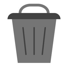 Junk Vector Flat Icon Design