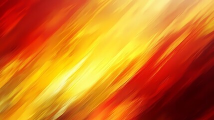 Vibrant abstract illustration with warm hues of red and yellow.