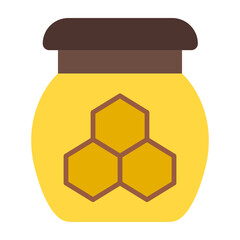 Honey Vector Flat Icon Design