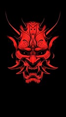 mask, mask wallpaper, japanese mask art, premium mask, devil mask, japanese mask, legendary mask, mythological mask, japan, anime mask, luxury mask