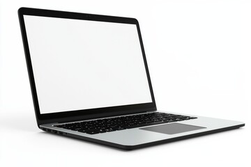 Laptop Mockup on Isolated white background created with Generative AI