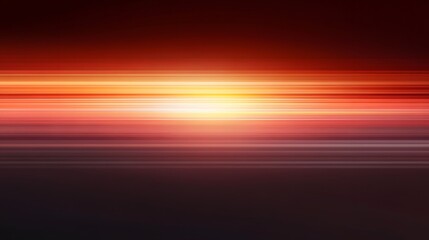 Obraz premium Abstract Sunset Background with Horizontal Lines