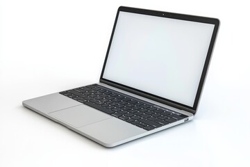 Laptop Mockup on Isolated white background created with Generative AI