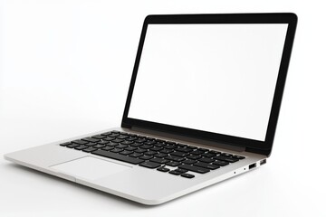 Laptop Mockup on Isolated white background created with Generative AI