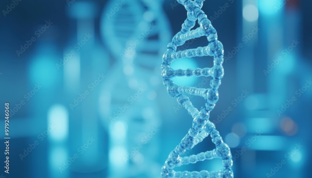 Poster exploring the blueprint of life dna double helix