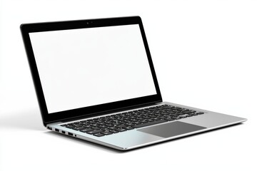 Laptop Mockup on Isolated white background created with Generative AI