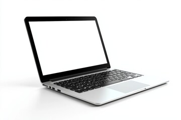 Laptop Mockup on Isolated white background created with Generative AI