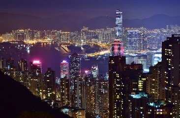 香港の夜景