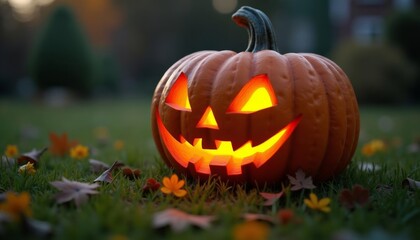  Ghoulish Gourd  A JackoLanterns Halloween Greeting