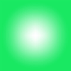 Green gradient background. Soft white center glow. Smooth radial transition. Abstract vector backdrop.