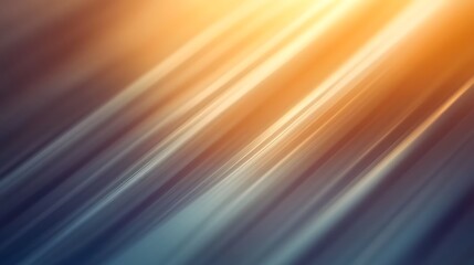 Abstract Diagonal Lines Background in Orange and Blue Hues